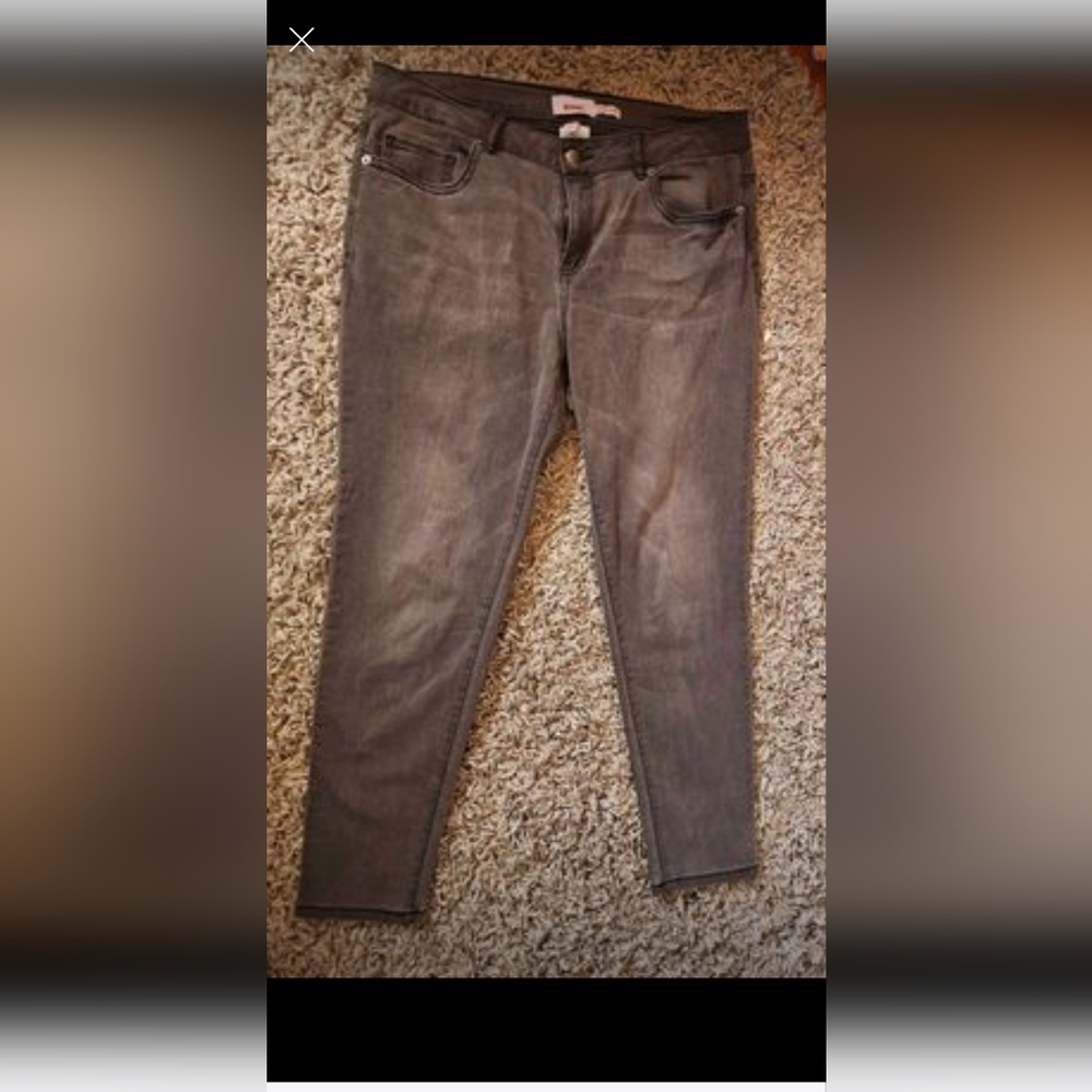 Dark grey BONGO jeans sz 16